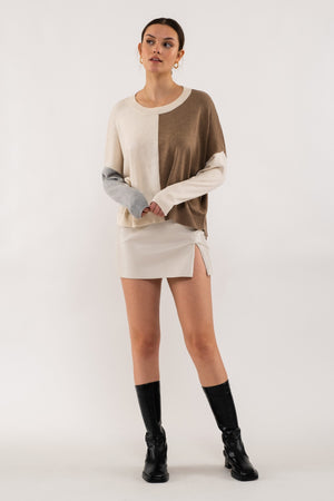 Braileas Relaxed Color Block Sweater- 2 Colors!