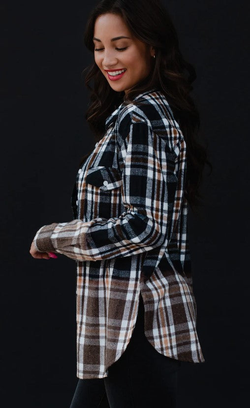 Hometown Ombre Flannel
