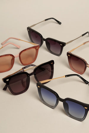 Glitter Detail Frame Sunglasses- ASSORTED!