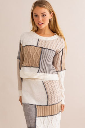 Jynn Patchwork Sweater