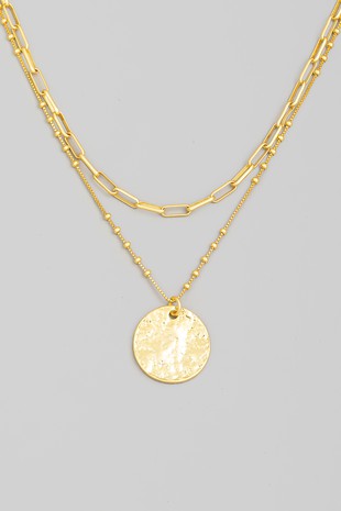 Lucky Coin Pendant Necklace