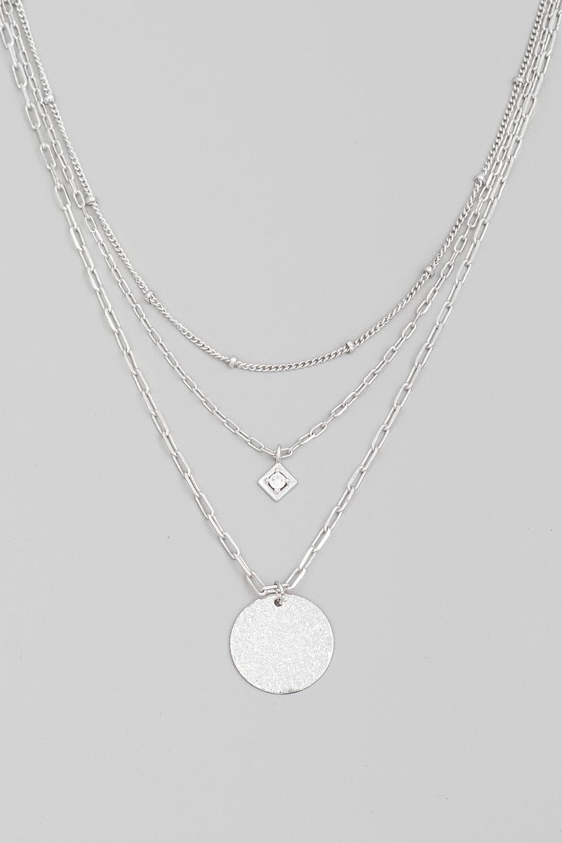 Renia Coin Charm Necklace- 2 Colors!