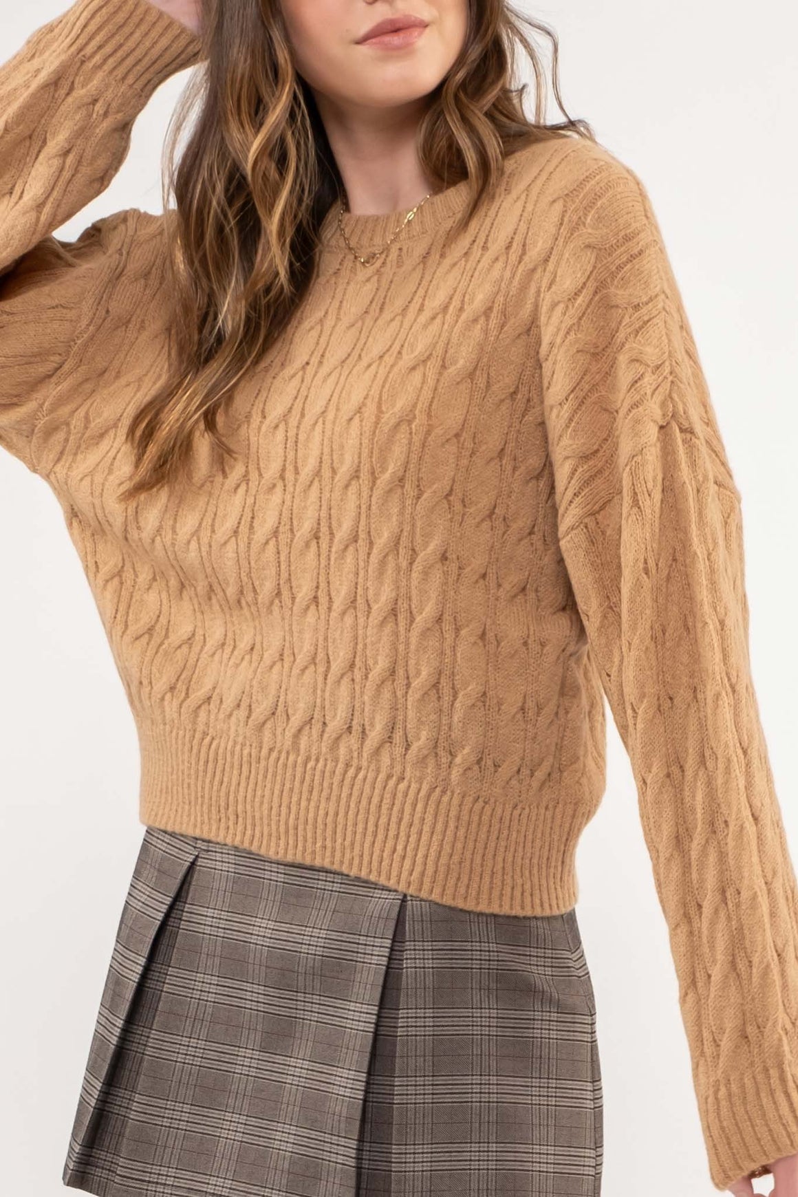 Merida Cable Knit Sweater