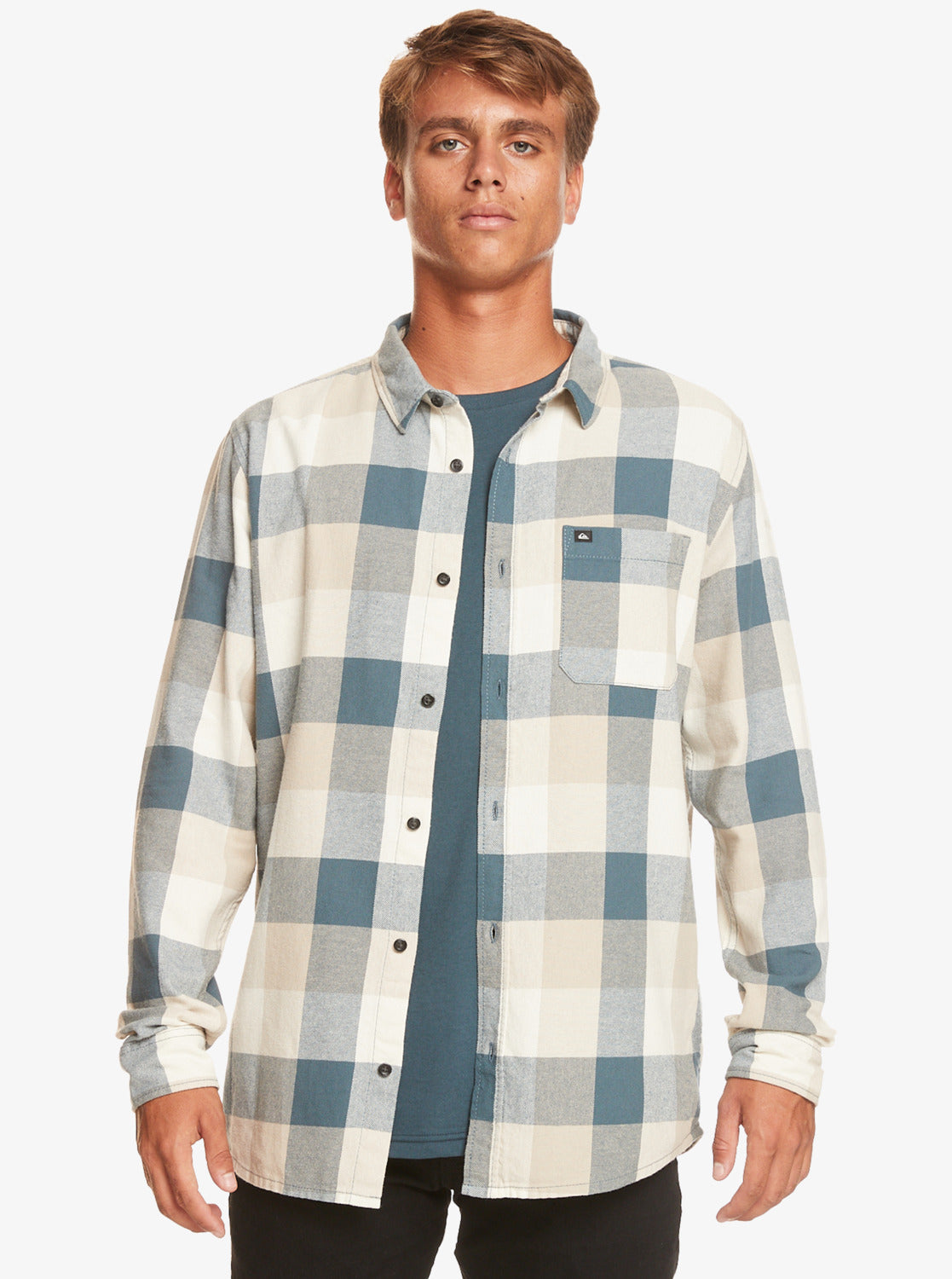 Quiksilver Motherfly Long Sleeve Button Up- 2 Colors!
