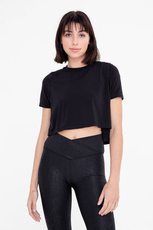 Active Short Sleeve with Cut-Out