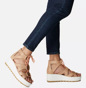 Sorel Cameron Flatform Lace Wedge Sandal