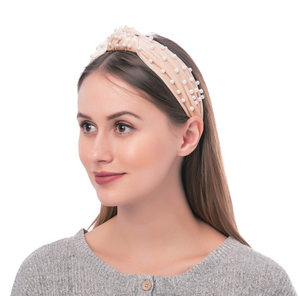 Britta Velvet Pearl Headband
