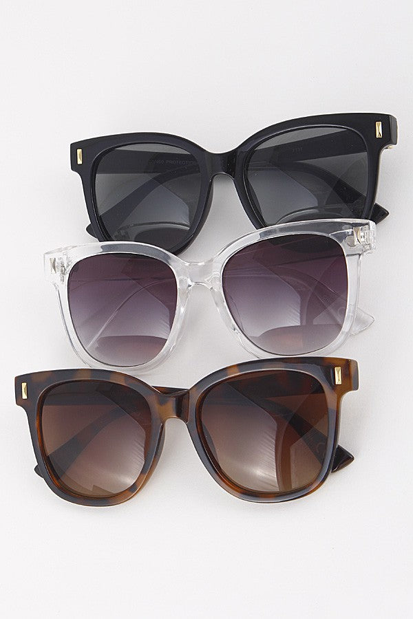 Refined Taste Square Frame Sunglasses